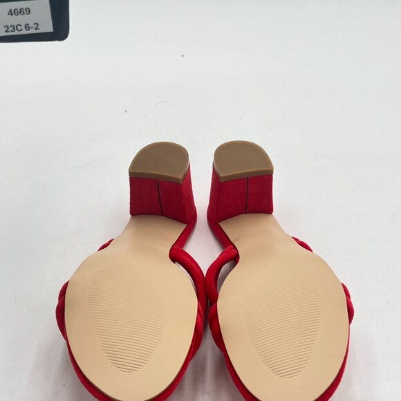 FOWT  Women Open Toe Comfortable Block Low Heel Mules Trendy Slip On Summer Casu main image 2
